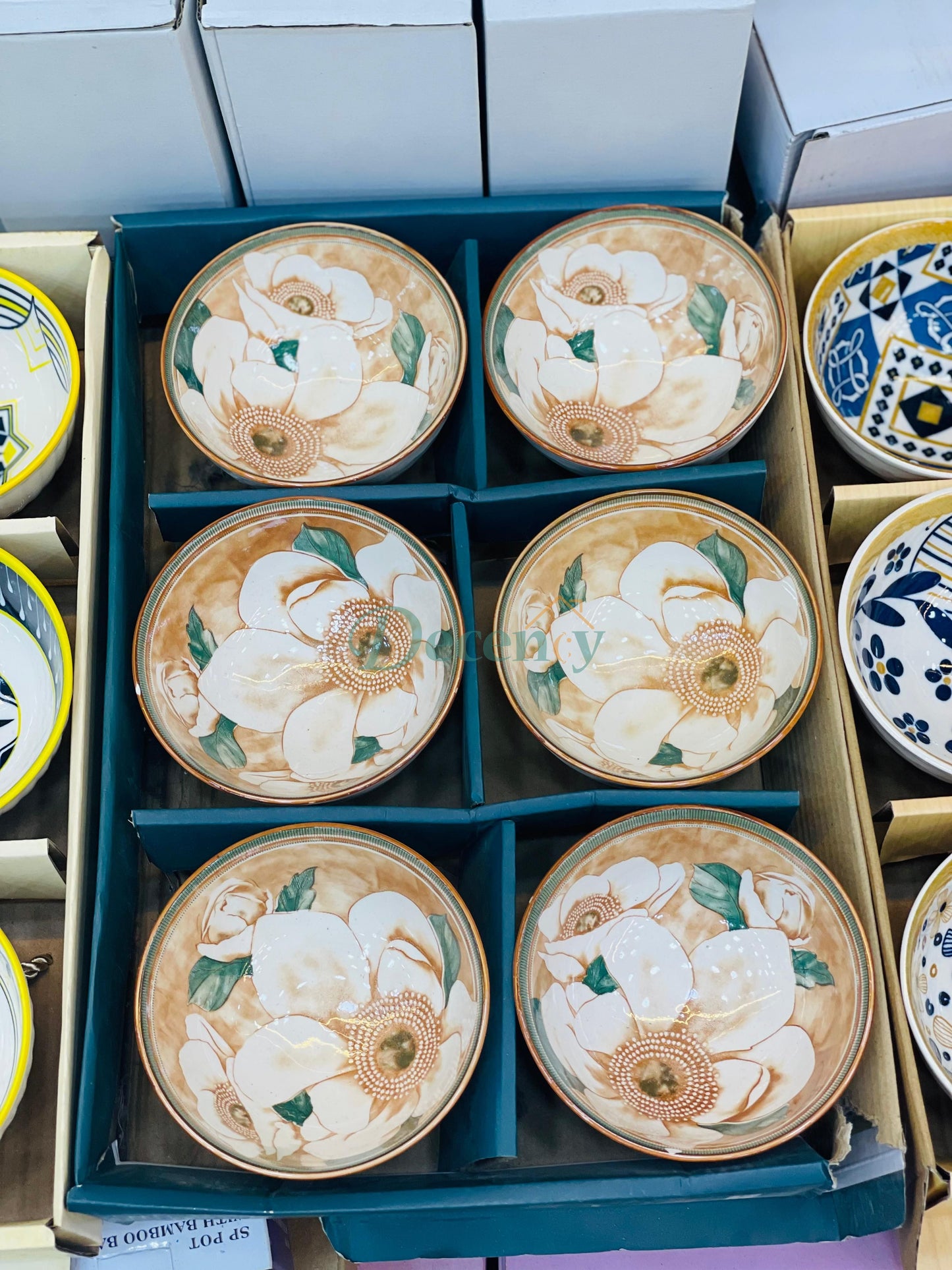 6 Pcs Premium Ceramic Bowl Set