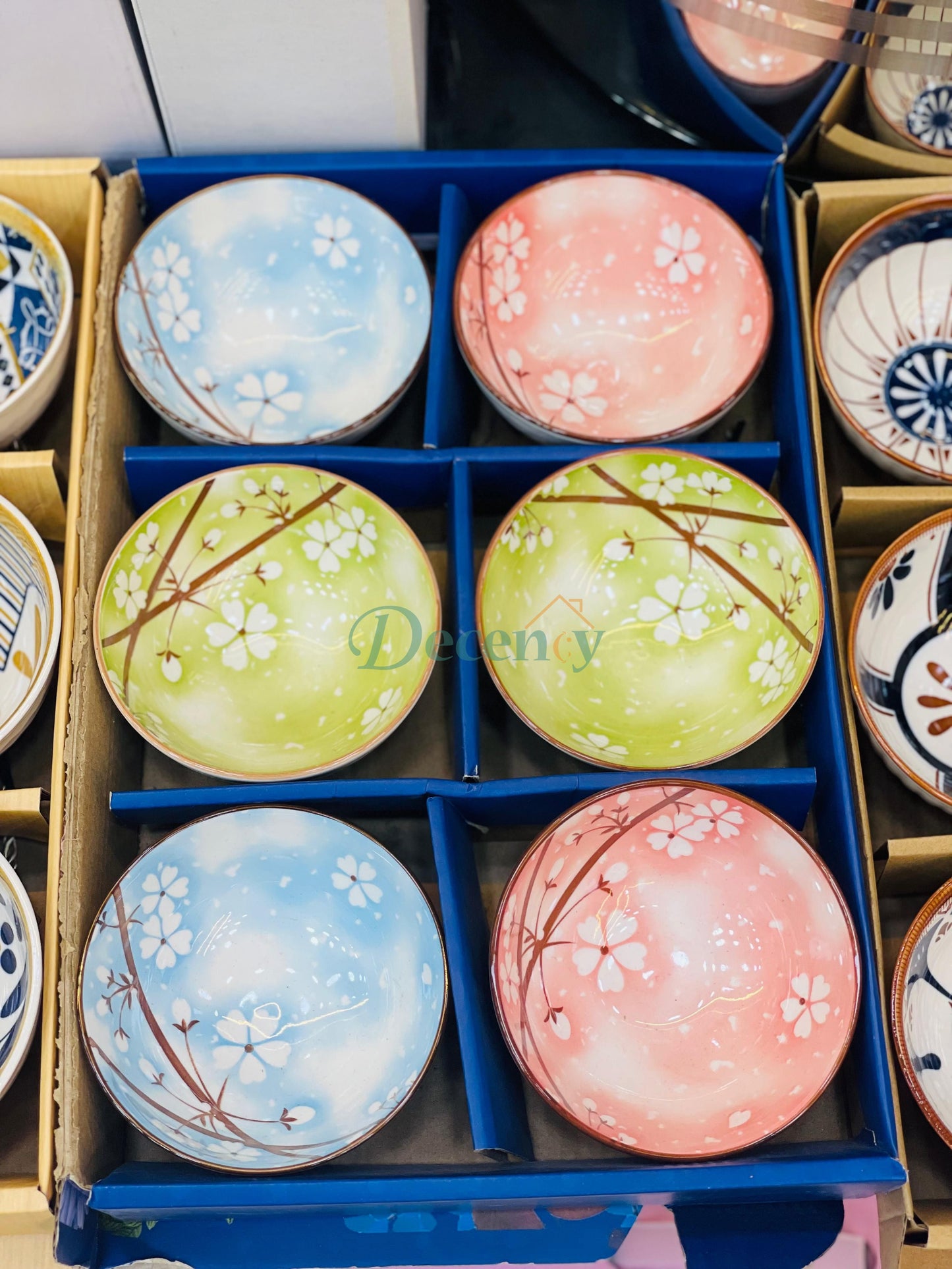 6 Pcs Premium Ceramic Bowl Set