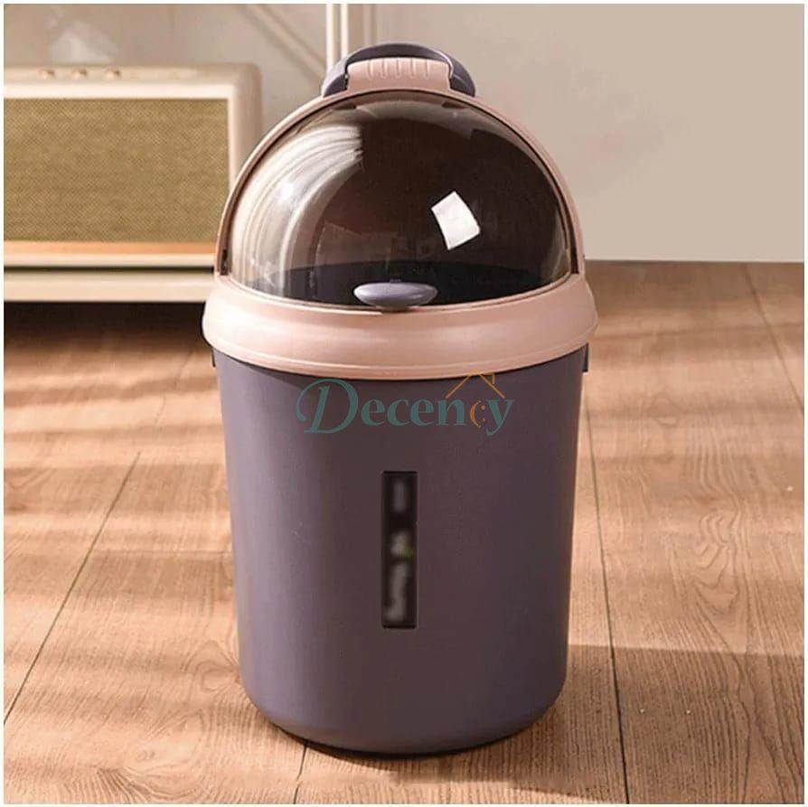 Fancy dustbin with acrylic cover