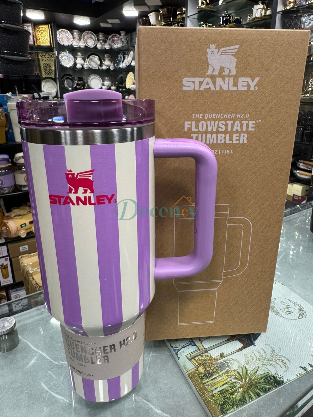Stanley Quencher H2.0 Tumbler 40 oz - Purple cabana Gloss