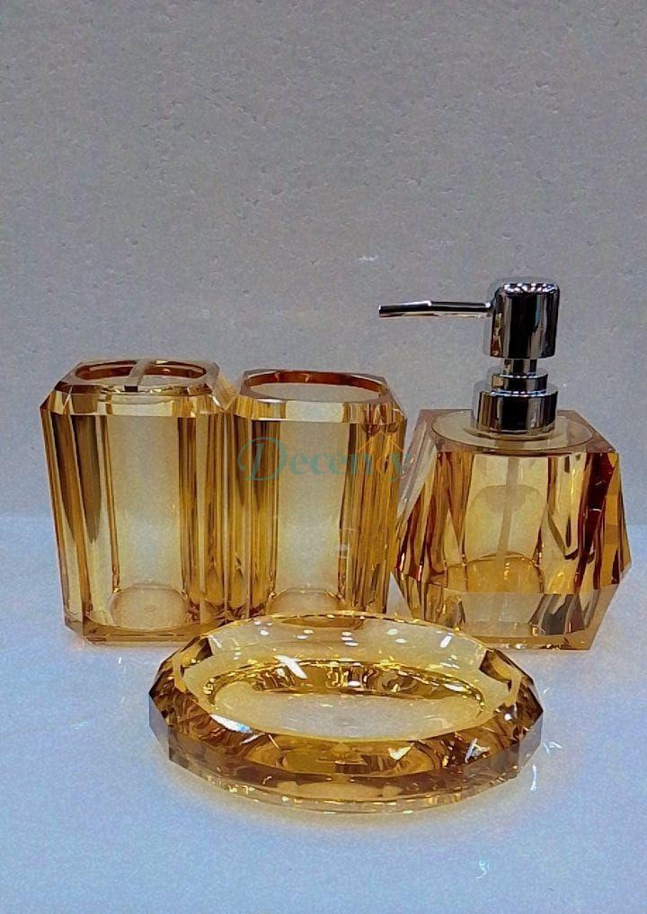 4pcs Bathroom Vanity Countertop Accessories