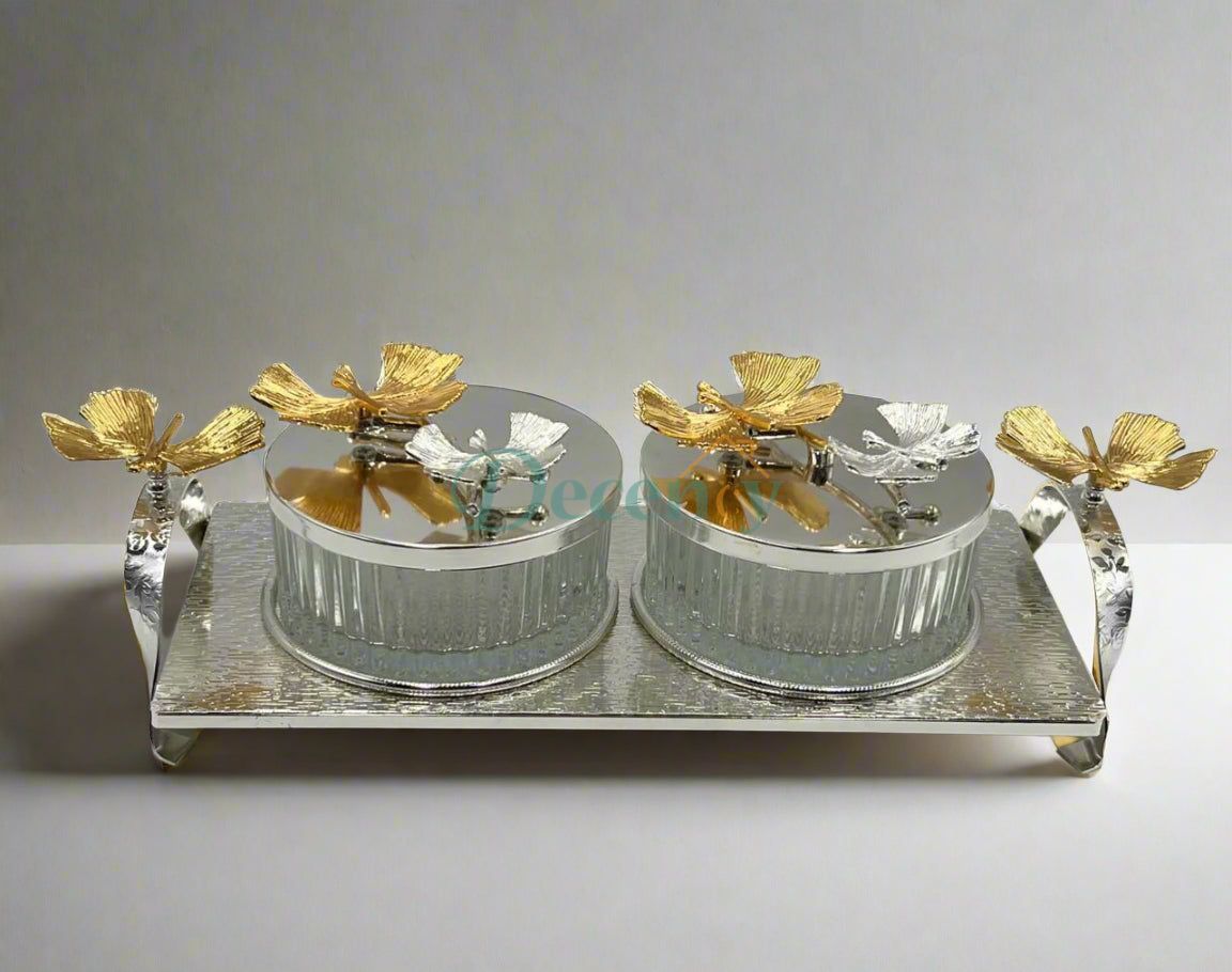 2 PCS PARTITION JAR