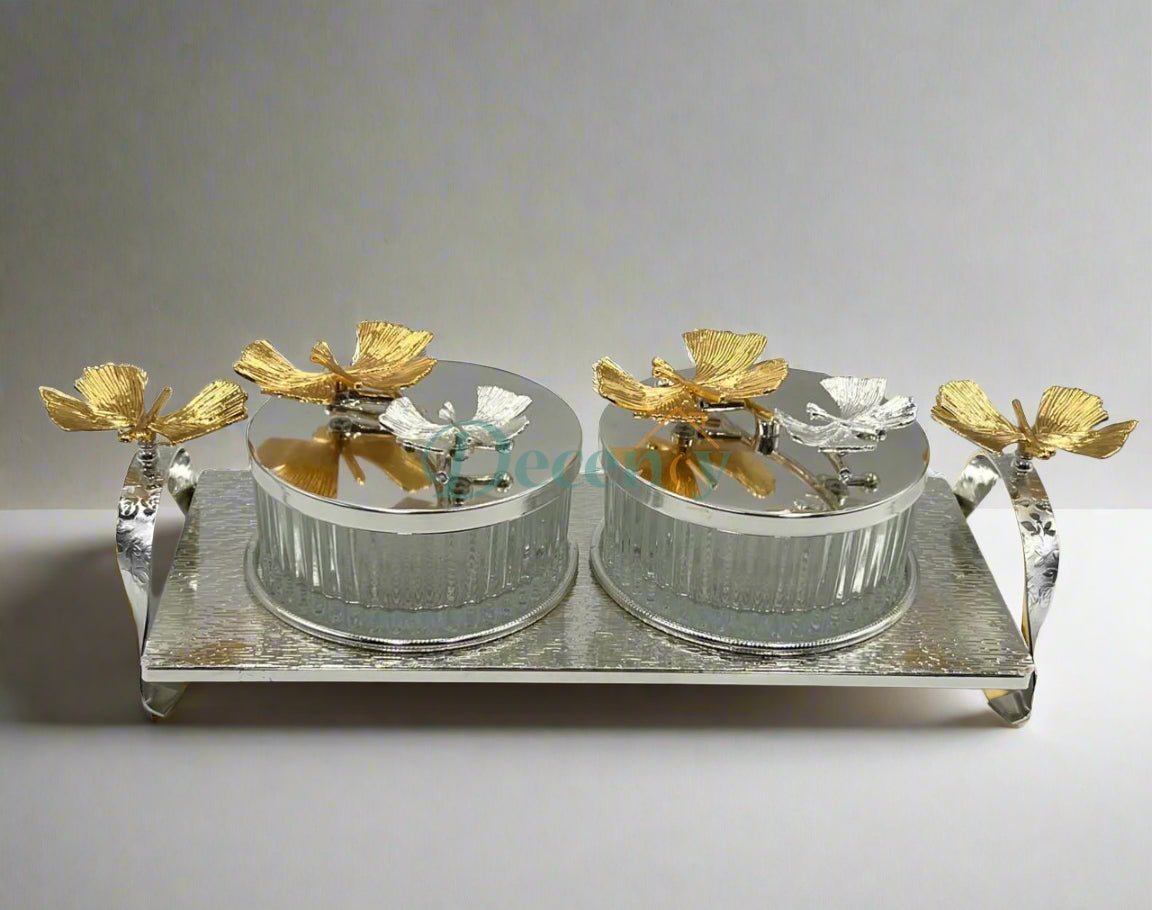 2 PCS PARTITION JAR