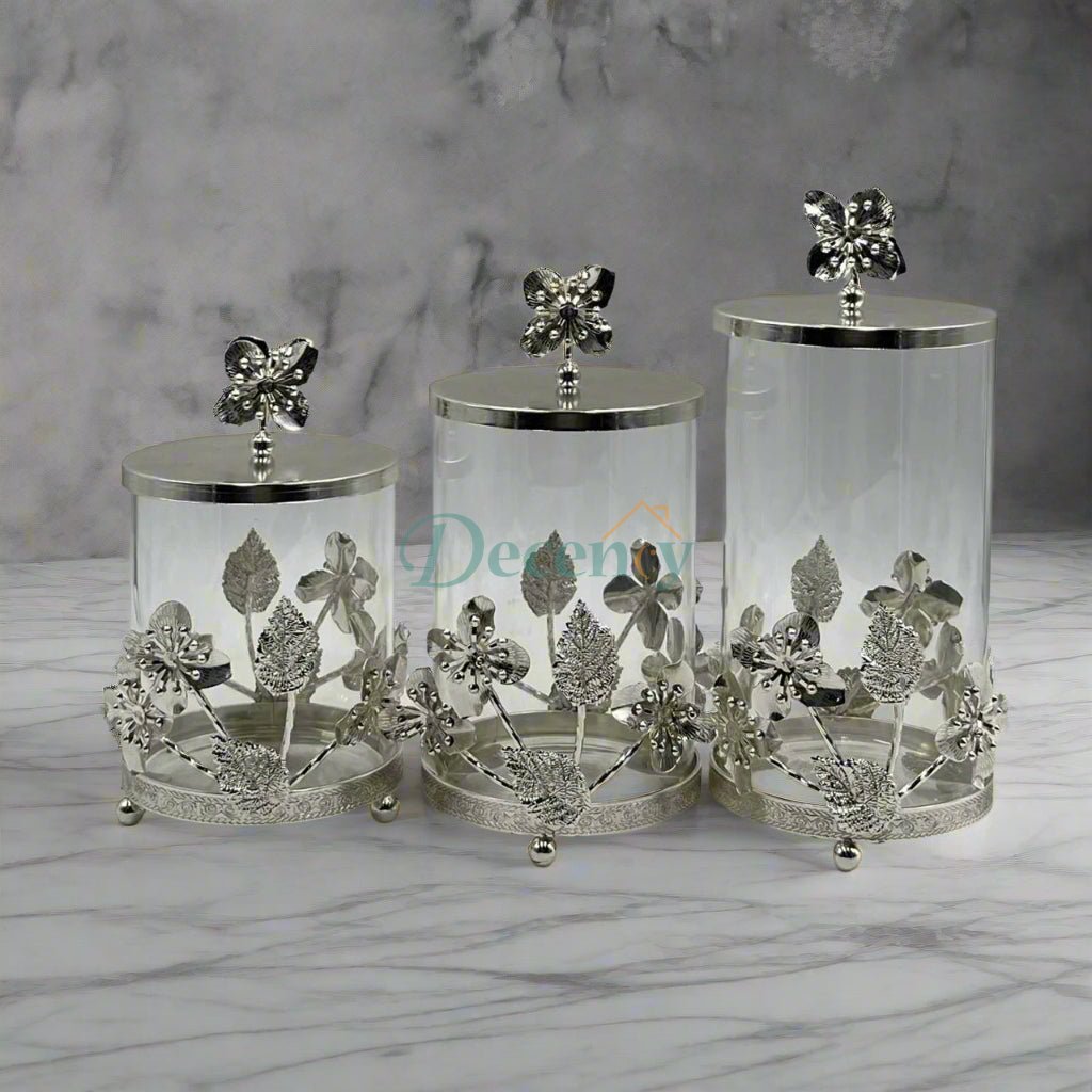 3 Pcs Luxury Storage Jar Set ( 3 )