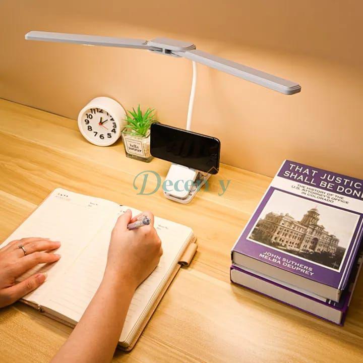 LED Clip On Light for Reading-Double Head Reading Light