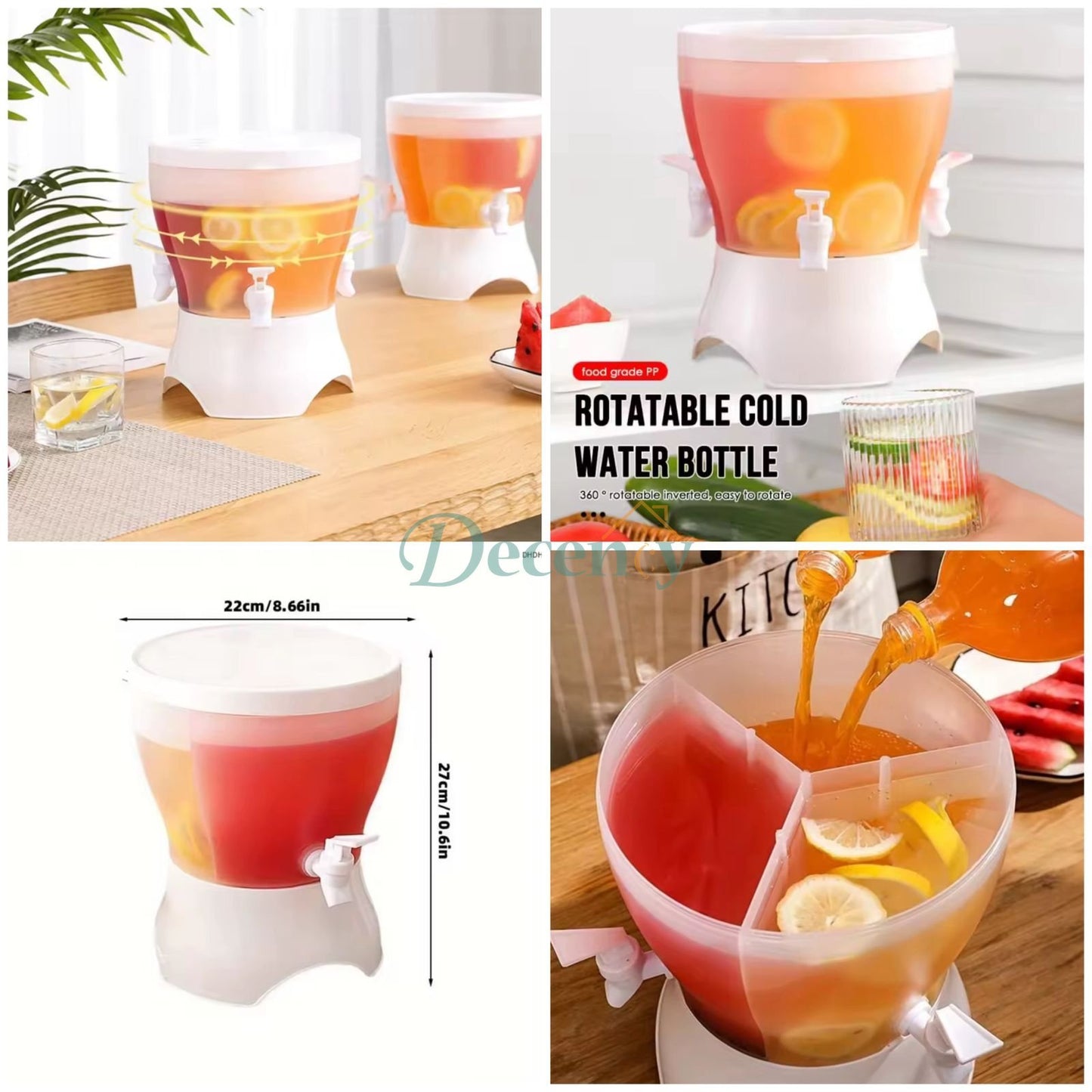 Juice And Water Dispenser With Stand