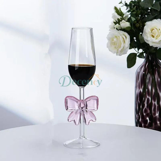 Luxury Rose Shaped Glass