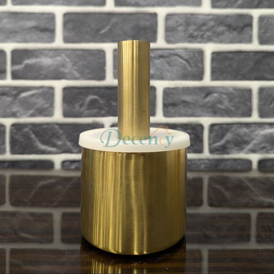 Stainless Steel Mortar and Pestle Kitchen Food Tools - Golden