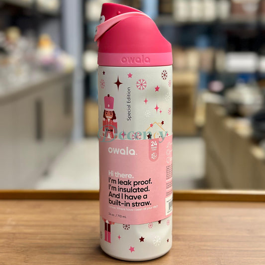 Owala FreeSip® Water Bottle - 24oz | Nut Cracker