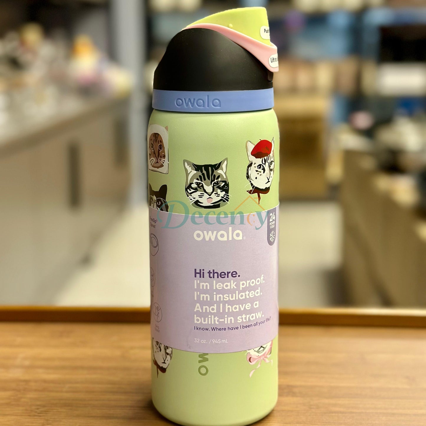 Owala FreeSip® Water Bottle - 24oz | CAT COLLECTION