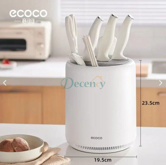Ecoco 360 Rotating Knife Holder & Utensil Organizer