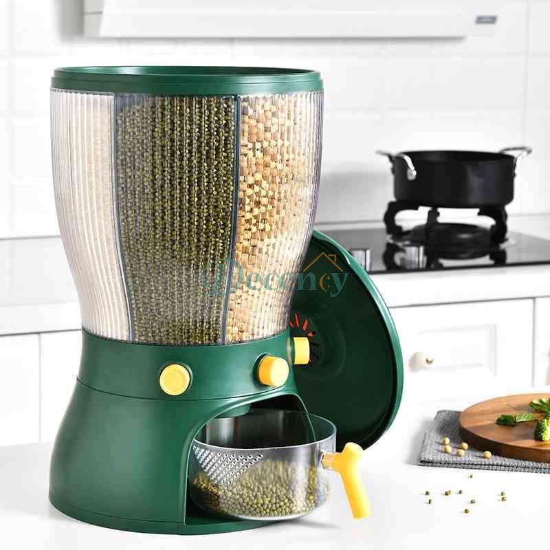 10Kg 4 Part rotating cereal dispenser