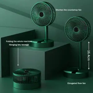 Desktop Telescopic Rechargeable Fan