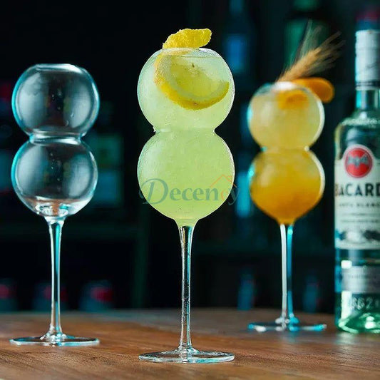 Bubble Glass Ball Globlet