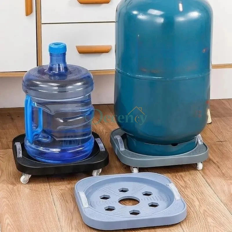 Heavy-Duty Plastic Gas Cylinder Trolley Durable | Easy to Move | Stable Support