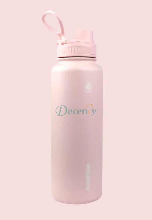 AQUA FLASK 40oz Wide Mouth Vacuum Insulated Stainless Steel Drinking Water Bottle