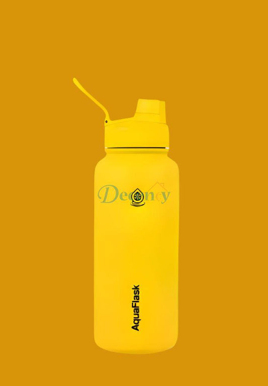 AQUA FLASK 40oz Wide Mouth Vacuum Insulated Stainless Steel Drinking Water Bottle