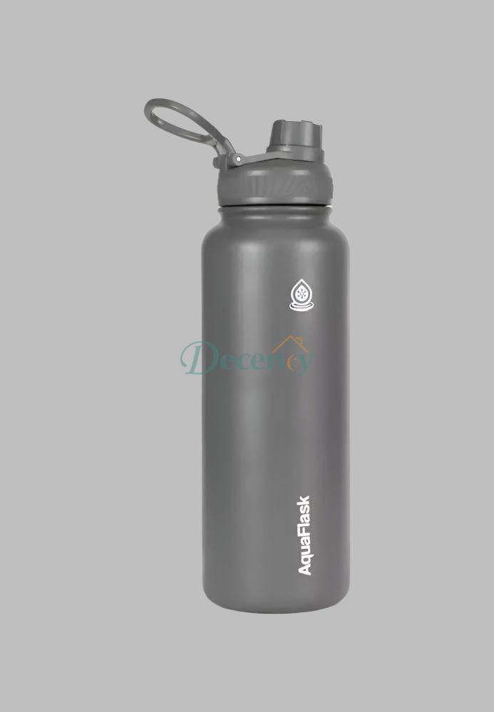 AQUA FLASK 40oz Wide Mouth Vacuum Insulated Stainless Steel Drinking Water Bottle