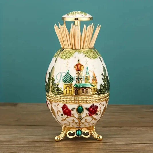 Elegant European-Style Automatic Toothpick Dispenser