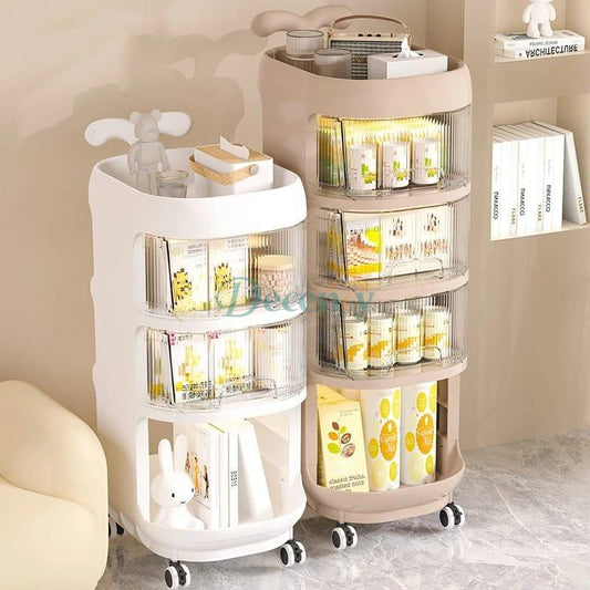4-Tier Multipurpose Rolling Storage Trolley