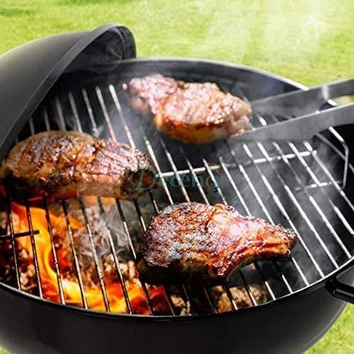 Portable Charcoal BBQ Kettle Grill & Smoker Trolley – Foldable Outdoor