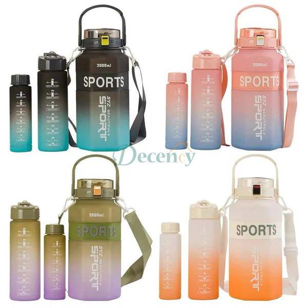 Sports Water Bottle-3 Piece Set