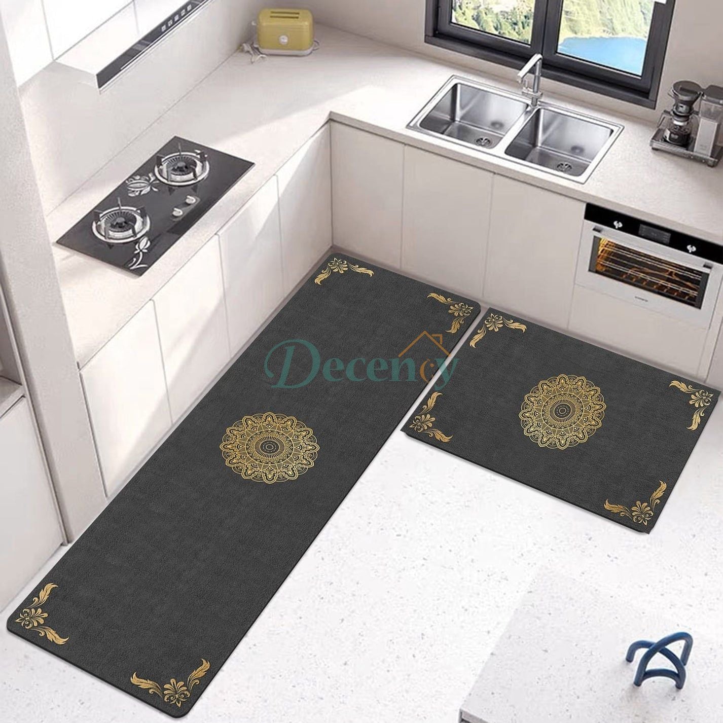 2 Pcs Floor Mats Pair ( 35 )