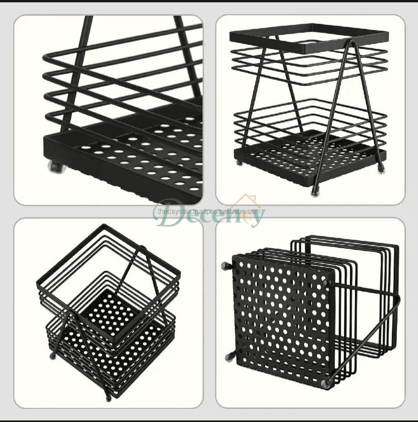 Metal Spoon Holder & Cutlery Stand (Premium Quality)
