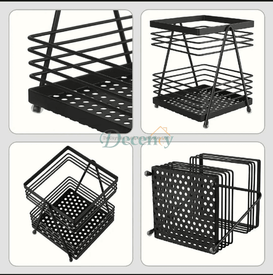 Metal Spoon Holder & Cutlery Stand (Premium Quality)