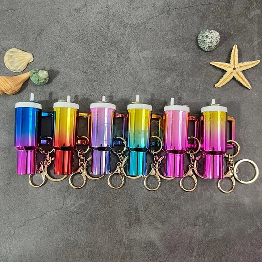 Colorful 40oz Stanley Tumbler Keychain