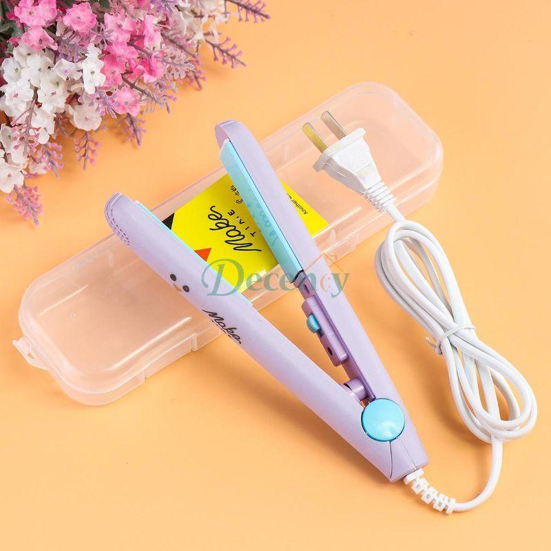 Portable Travel Flat Iron Mini Travel Hair Straightener