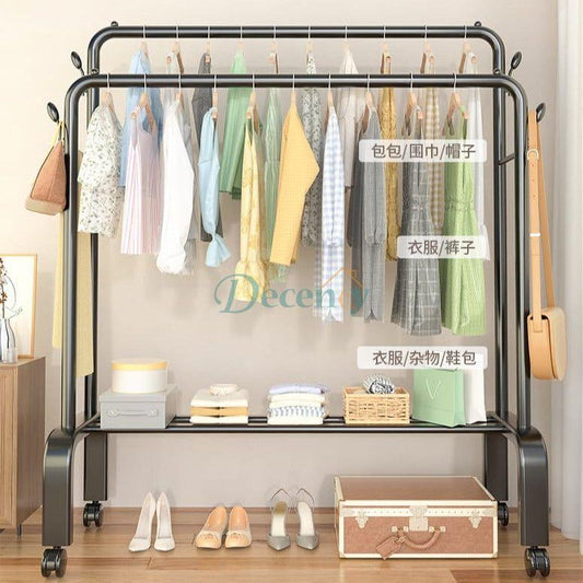 Floor-Standing Cloth Rack