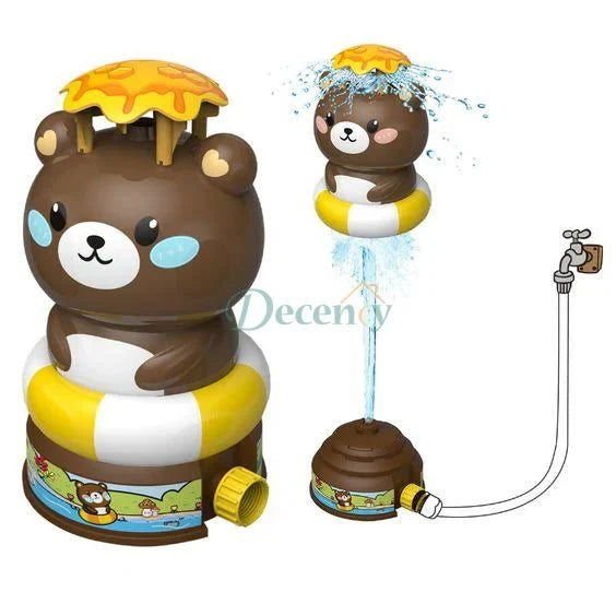 Brown Bear Water Sprinkler For Kids