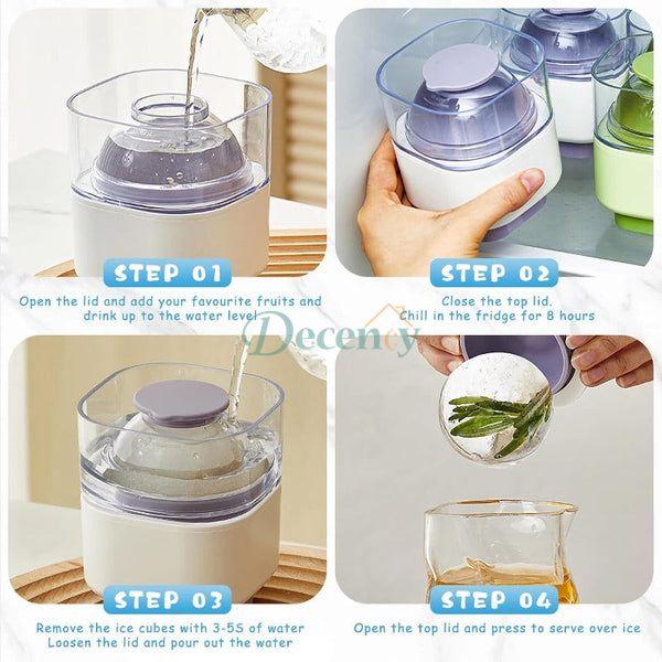 Silicone Round Ice Cube Mold