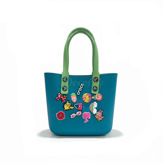 Elegant Crocs Style Vintage Tote Bag for Women (Exclusive Designer Shoulder Handbag)
