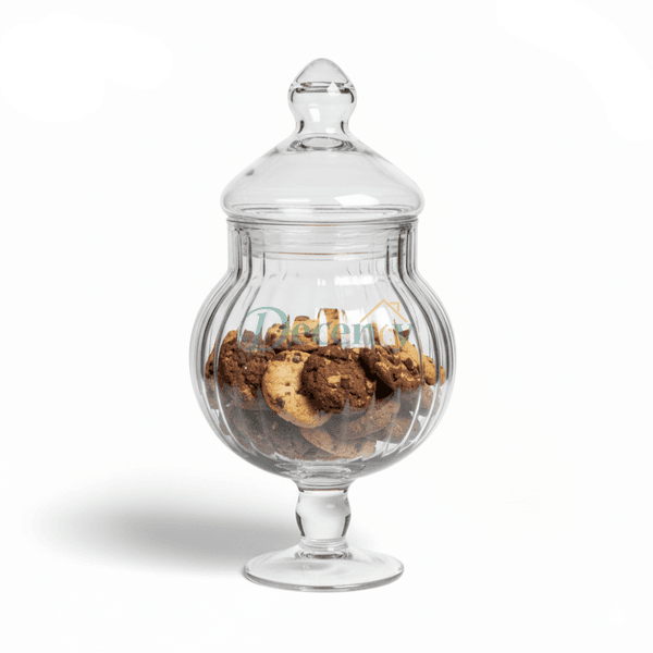 Elegant Danny Home Glass Storage Jar