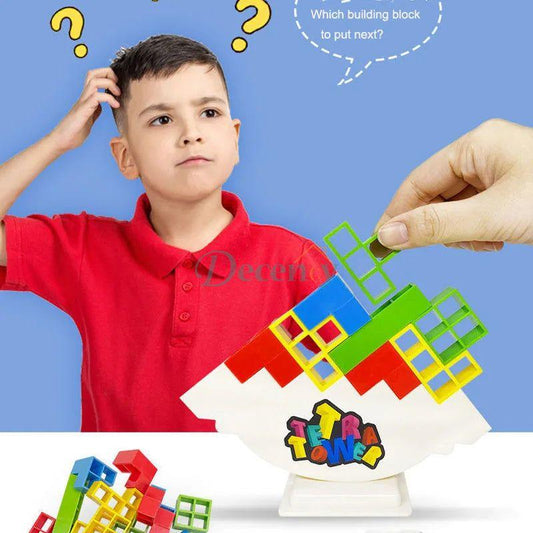 Tetra Tower Balance Build Game