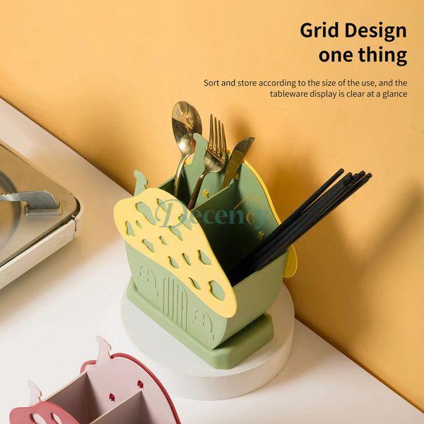 House Shape Cutlery And Multipurpose Holder