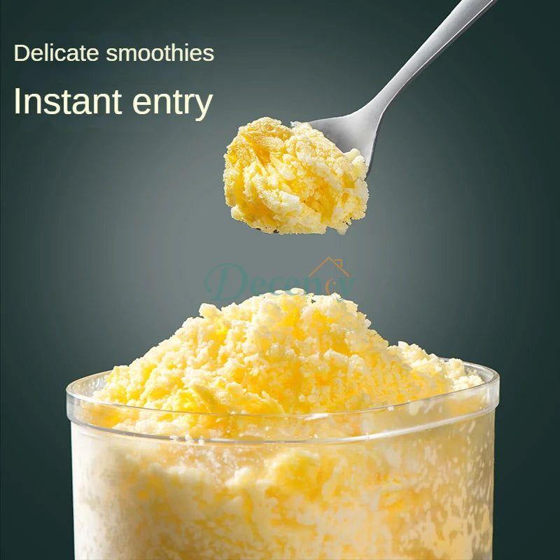 Portable Ice Crusher And Shaved Ice Machine