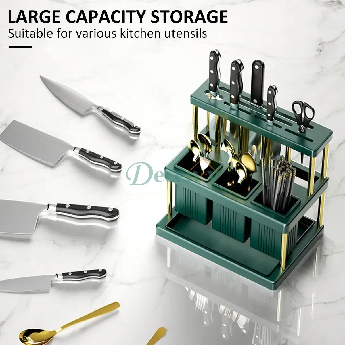 Chopstick Drainer Spoon Fork Storage Rack
