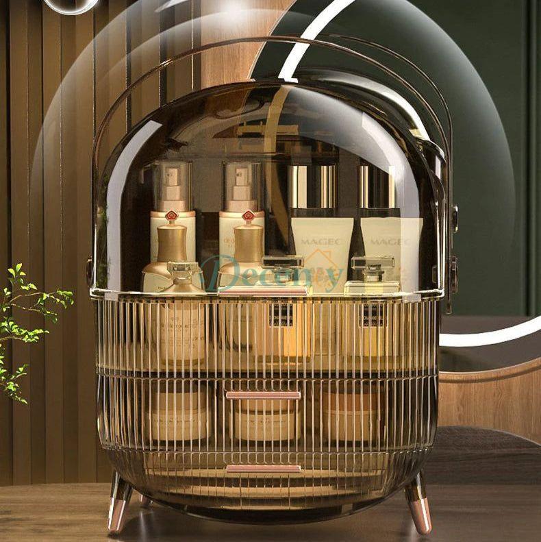 Transparent Cosmetic And Skincare Organizer