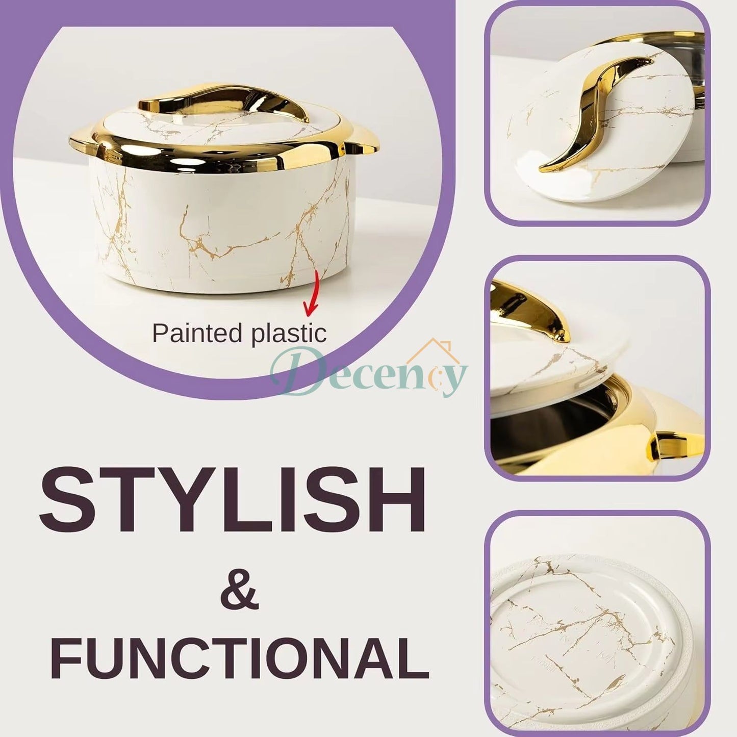 3 Piece Insulated Casserole Hot Pot