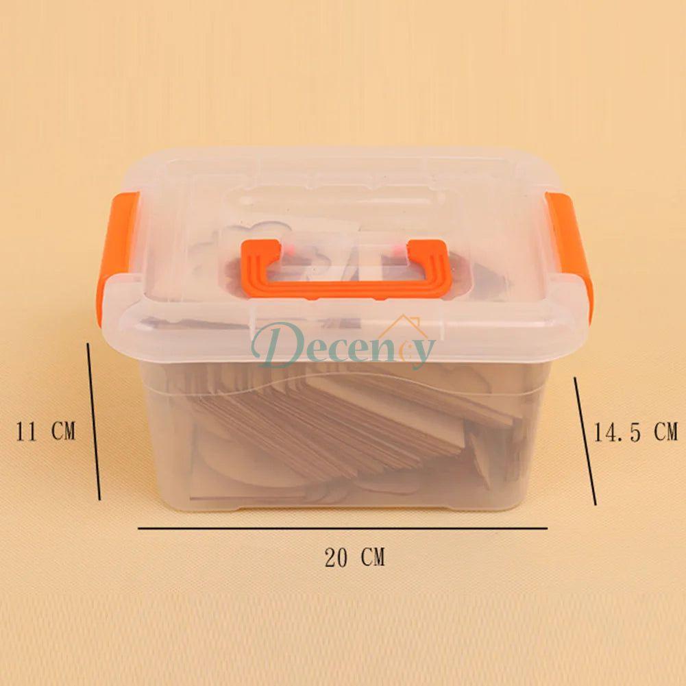 Wooden Stencils drawing kit for Kids (12 Pcs)