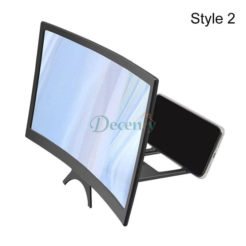 12 inch HD phone screen magnifier curved screen magnifie