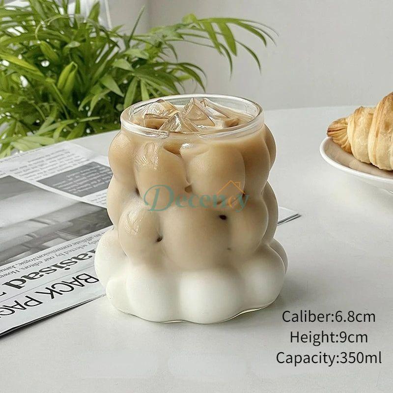 Grapes Style Glass & cup