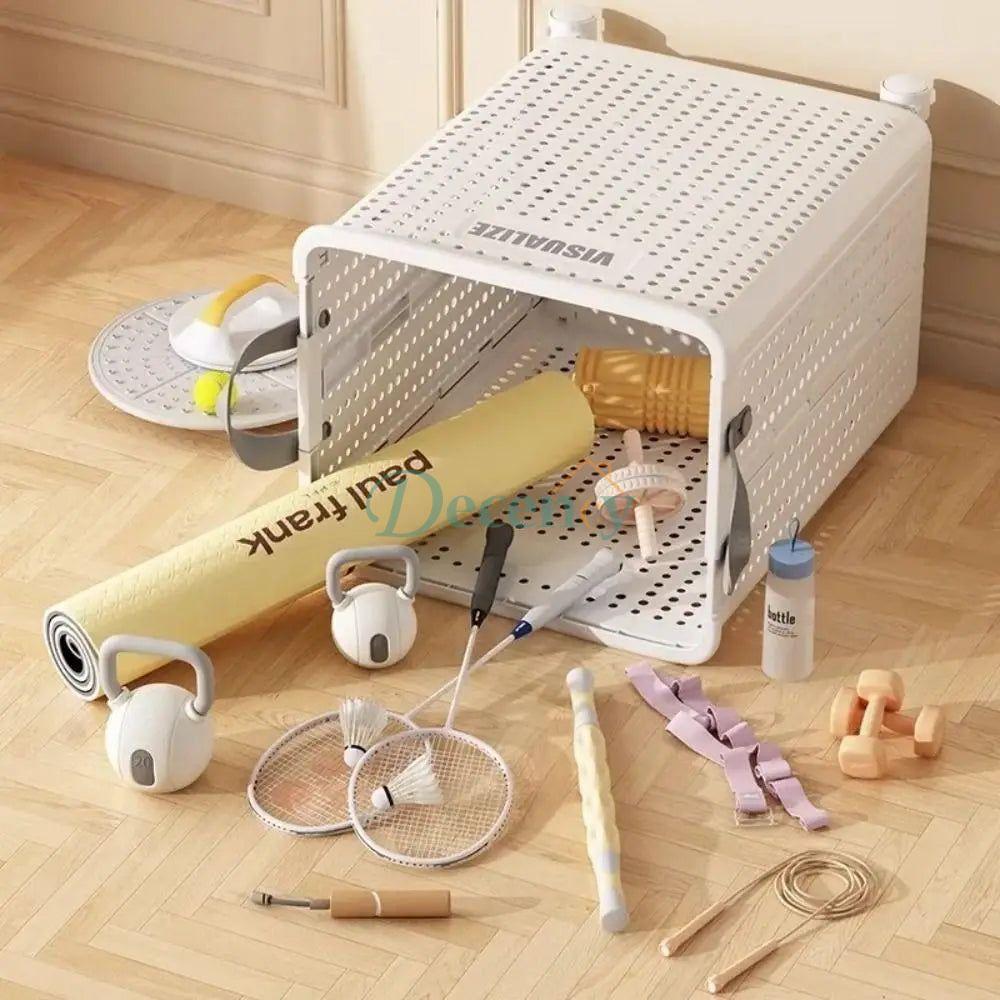 Large Capacity Movable Folding Laundry basket