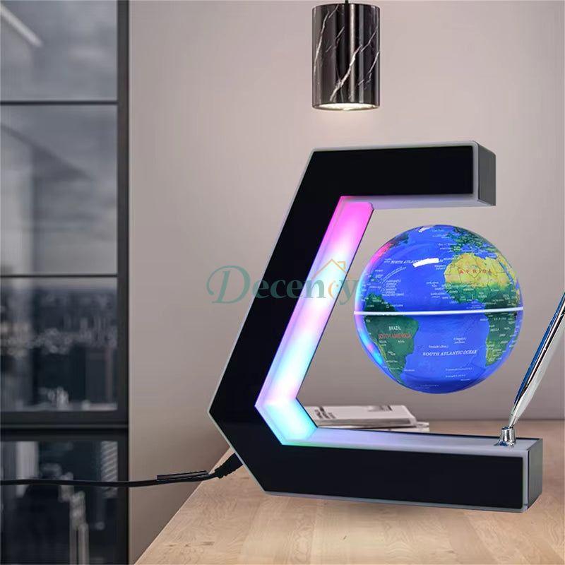 Magnetic Levitation Globe with LED Light ( 1 )