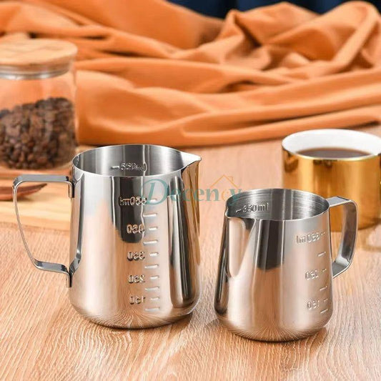 Stainless Steel Milk Frothing Pitcher Silver Foamer