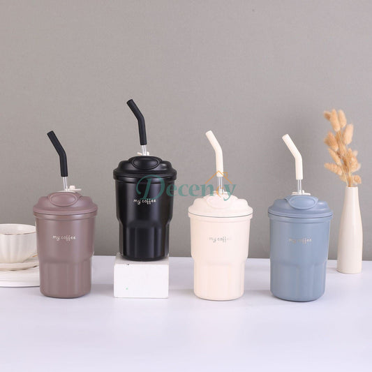Stainless Steel Hot & Cold Water Bottle – 600ml
