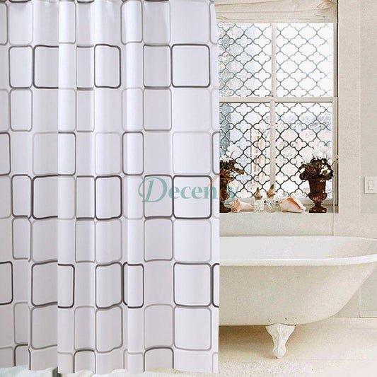 Shower Curtain PEVA Fabric Bathroom